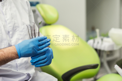 健康保健,职业,设备用品,门诊部,背景聚焦,牙医,男性,概念,变形链球菌,水平画幅