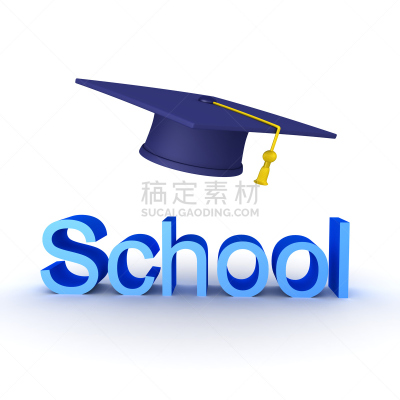 绘画插图,标志,三维图形,巨大的,学位帽,符号,电子培训,培训课,想法,知识