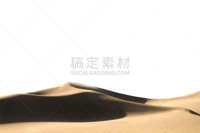 沙丘,白色背景,敦煌,戈壁滩,甘肃省,天空,水平画幅,沙子,无人,白色
