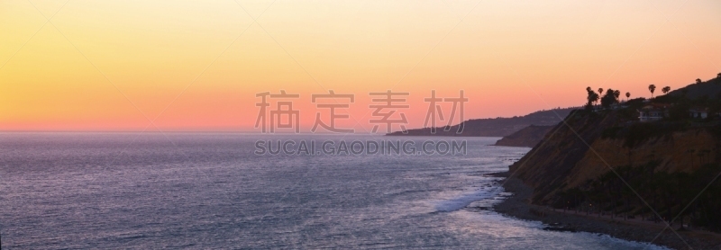 修改系列,帕罗斯维德,卷云,天空,美,水平画幅,沙子,美人,夏天,日落