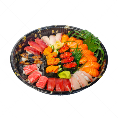 寿司,塑胶,餐盘,快餐店,芥末酱,清新,背景分离,寿司卷,日本食品,食品