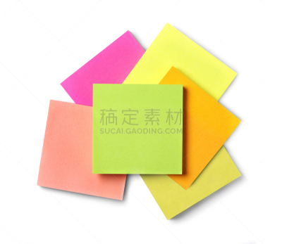 便签,办公室,空白的,留白,办公用品,水平画幅,消息,无人,笔记本,白色背景