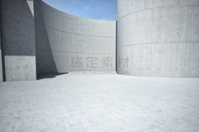 干净,空的,汽车,混凝土,背景,陈列室,天空,水平画幅,形状,套色版