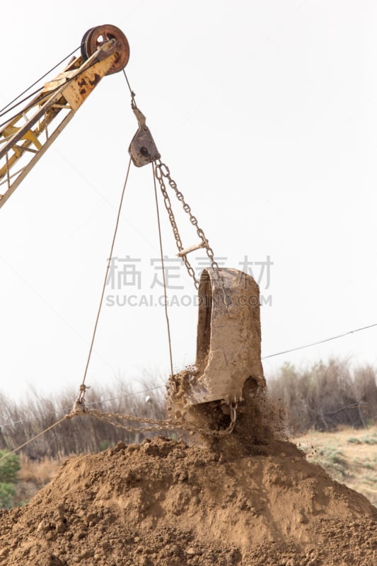 大桶,航天器装配大楼,腐生生物,无人,哈萨克斯坦,垂直画幅,图像,挖掘,摄影