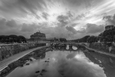 Ponte and Castel Sant’Angelo, Rome
