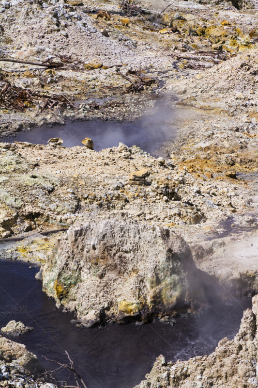 圣卢西亚,硫磺泉,volcanic scoria,火山岩,当地著名景点,空的,灰色,迎风岛,沙漠,岩石