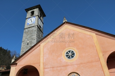 马祖尔湖,皮埃蒙特,意大利,苏打,桨叉架船,church of santa maria assunta,圣堂,圣玛丽,天空
