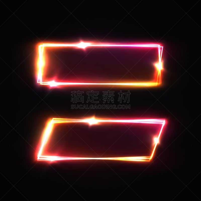 暗色,矢量,照明设备,绘画插图,电,长方形,霓虹灯,激光,标志,留白