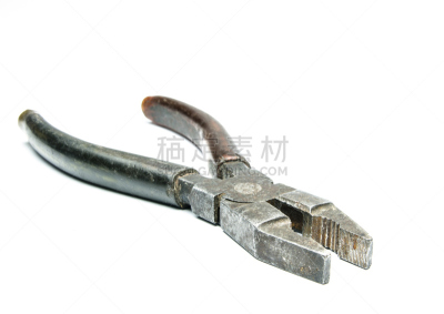 金属,钢丝钳,烛花剪,剪线钳,水平画幅,白色背景,钢铁,金属质感,自己动手,一个物体