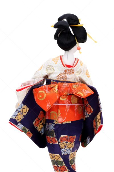 艺妓,日本人,传统,娃娃,簪子,雕像,和服腰带,垂直画幅,形状,纪念品