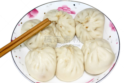 小圆面包,塞满了的,蒸菜,中式小笼包,中国华北部,水平画幅,开胃品,膳食,特写,面包