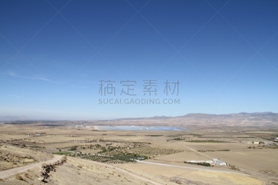 太阳能发电站,瓜迪克斯,拉卡拉奥拉,阿尔梅里亚,水平画幅,秋天,无人,安达卢西亚,西班牙,太阳能
