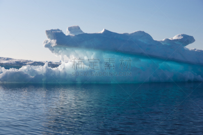 冰山,形状,鳄鱼,天空,水平画幅,雪,无人,光亮,户外,明亮