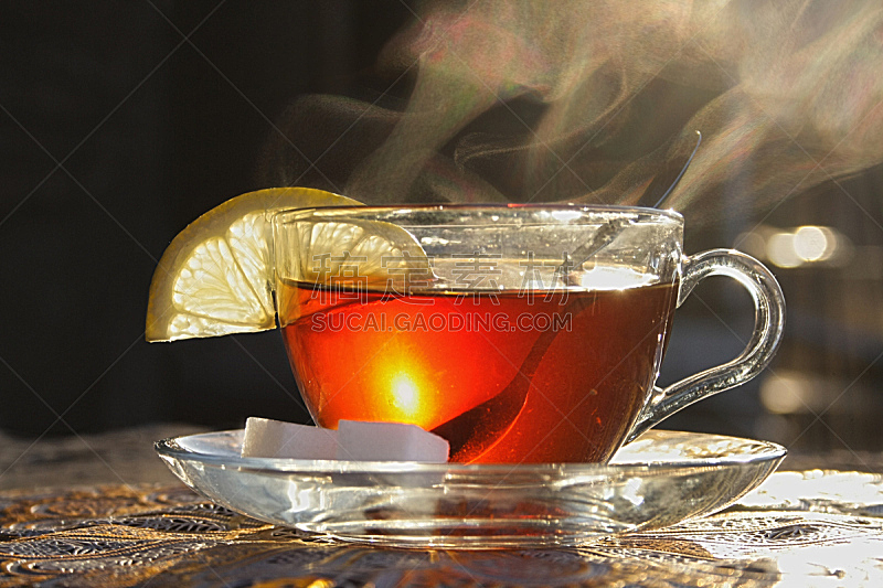 热,红茶,餐具,水平画幅,无人,传统,茶碟,早晨,饮料,过去