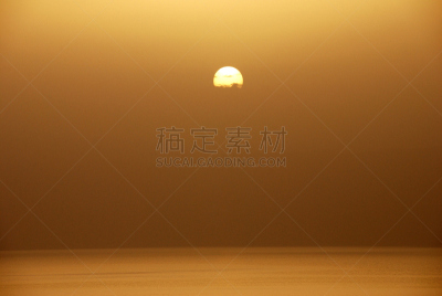 死海,约旦,水平画幅,无人,黄昏,户外,太阳,海洋,金色,日落