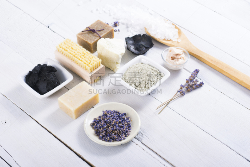 spa美容,泥,粘土,按摩师,乳木果,浴盐,药膏,泥疗法,爽身粉,按摩油