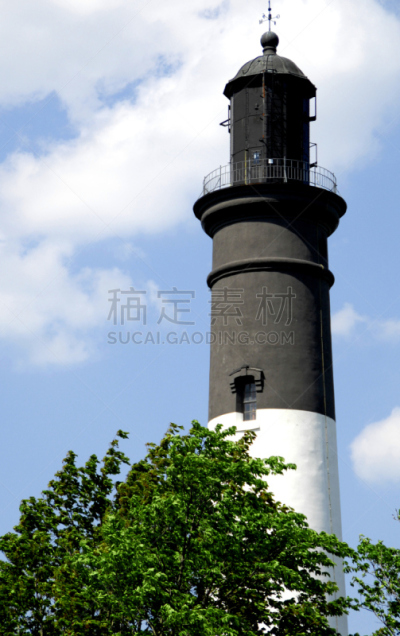 灯塔楼,塔林,垂直画幅,天空,风,灯笼,绿色,无人,蓝色,黑色
