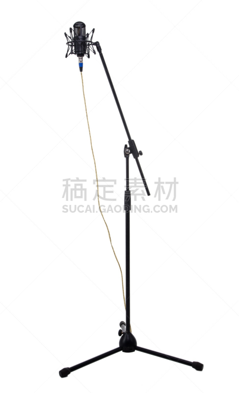 麦克风,音乐,垂直画幅,噪声,白色背景,背景分离,乐器,白色,支架,设备用品