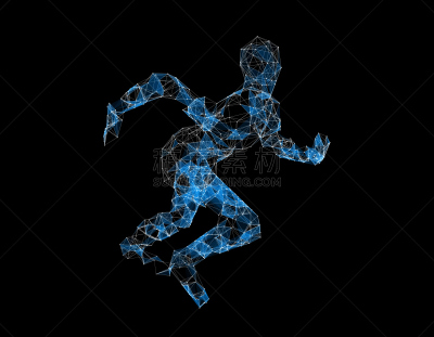 技术,人,模型,线条,线框模型,人体结构,科技,水平画幅,人体,中国