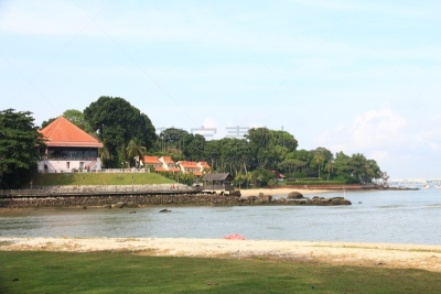新加坡,新加坡樟宜机场,乡村,渡轮,自然,天空,非都市风光,水平画幅,无人,蓝色
