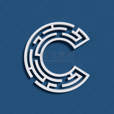 字体,英文字母c,迷宫游戏,字母,形状,无人,符号,计算机制图,计算机图形学,方向