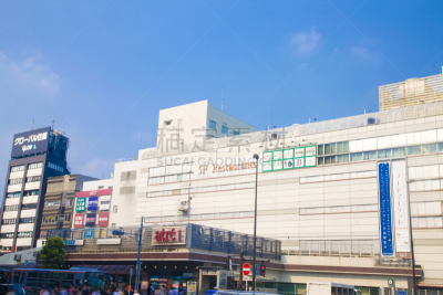 车站,目黒区,品川,天空,水平画幅,建筑,无人,蓝色,日本,户外