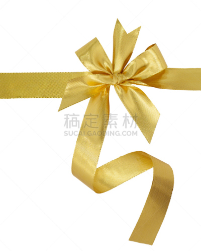 蝴蝶结,缎带,黄金,白色,分离着色,包装纸,垂直画幅,纹理效果,纺织品
