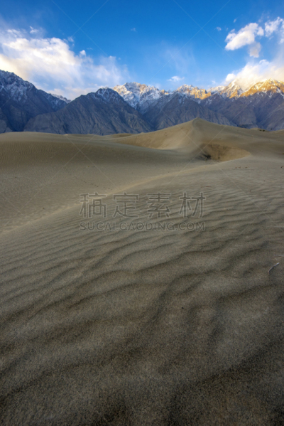 斯卡都,沙漠,沙子,巴基斯坦,居住区,北,环境,天气,探险家,夏天