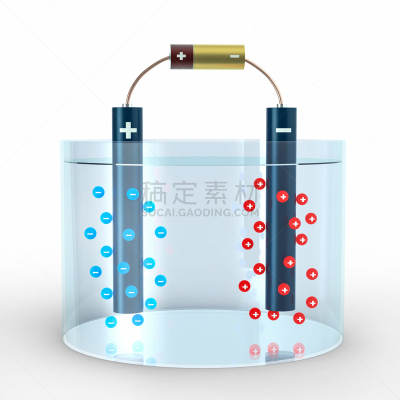 能源,水,电池,除痣,负极,阳极,血流动,组物体,三维图形,化学制品