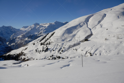 地形,冬天,少女峰山区,格林德瓦,黑森林,自然,寒冷,水平画幅,雪,无人