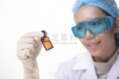 塑胶,科学家,吸液管,女性,青年人,技术员,液体,地铁,医学样本,对焦