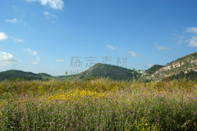 山,山谷,意大利,岛,地形,西西里,自然,草地,马修斯普林,水平画幅
