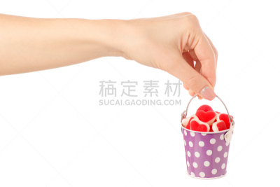 大桶,果冻,动物心脏,动物手,纹理效果,情人节,明亮,甜点心,糖,白色