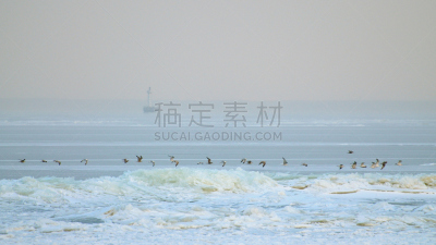 冬天,地形,海洋,风景,水,天空,气候,水平画幅,纹理效果,雪
