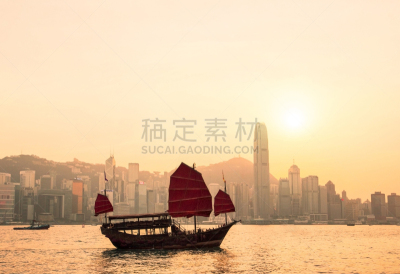 维多利亚港,湾仔,维多利亚港湾,全球财政,新的,夜晚,古老的,都市风景,现代,建筑业