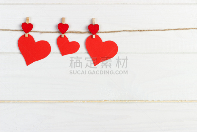 留白,情人节,线绳,概念,心型,纸,白昼,贺卡,水平画幅,形状