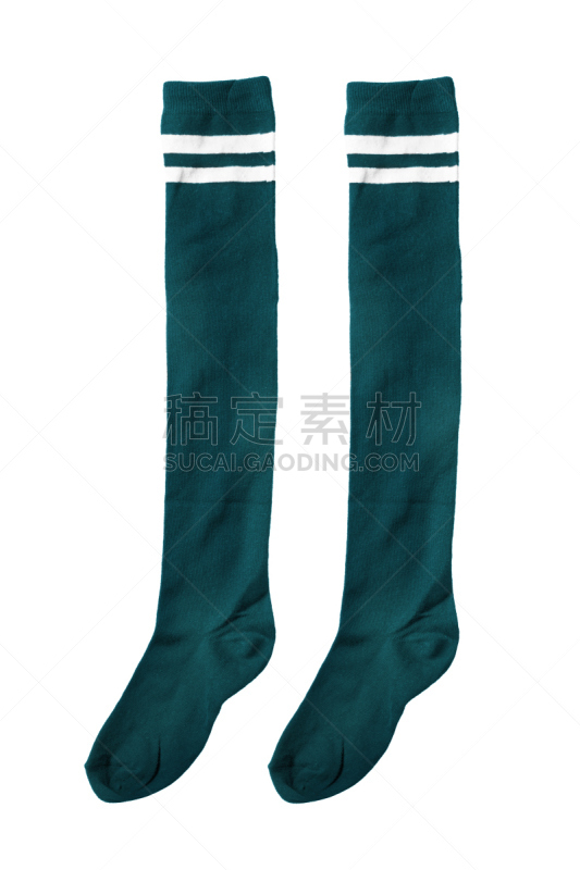 袜子,分离着色,膝,个人随身用品,垂直画幅,纺织品,高膝袜,衣服,蓝色,时尚