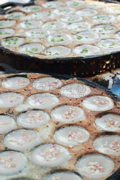 面粉,糖,椰汁,餐具,垂直画幅,饼干,圆形,无人,膳食,小吃