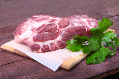 草本,排骨,肉,猪肉,欧芹,生食,叶子,嫩里脊排,炸肉排,水平画幅