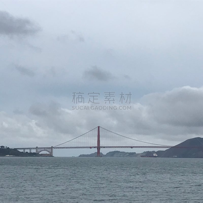 国际著名景点,美国,湾区,旧金山,无人,加利福尼亚,方形画幅,雾,摄影