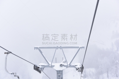滑雪缆车,特写,山,滑雪雪橇,顺序,看风景,线条,车轮,空中缆车,系船索