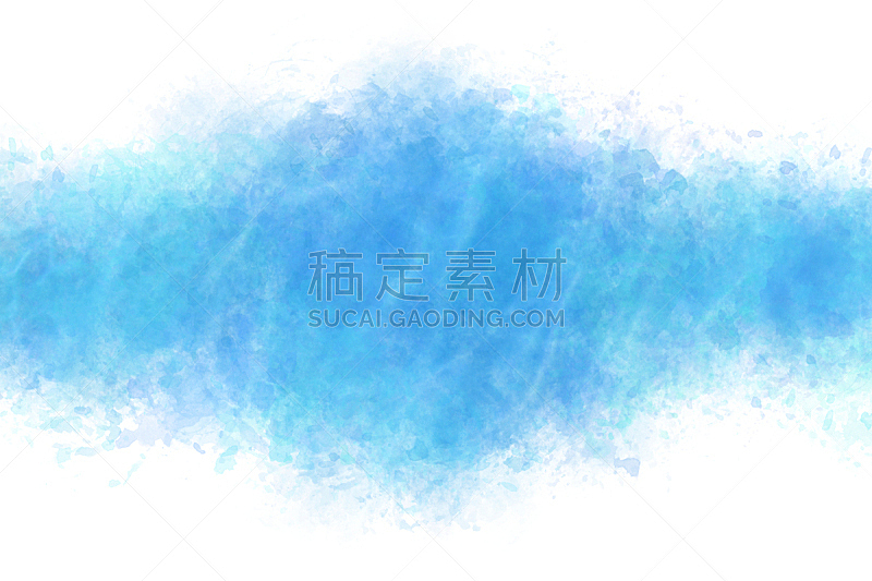 夏天 蓝色 抽象 涂料 波浪 背景 水彩画 水 天空 美图片素材下载 稿定素材