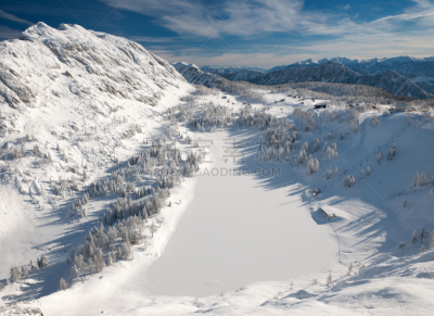 雪,风景,山,滑雪雪橇,天线,体育场,henry cabot lodge,亨利特洛奇,奥塞耳州,牧人小屋