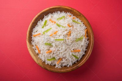 白色,印度香米,椒类食物,胡萝卜,咖喱,抛饼,煮食,素食,马萨拉,奶油