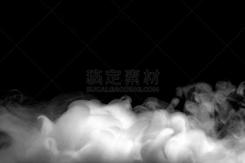 烟 雾 抽象 黑色背景 彩色背景 厚的 浓烟 冰 蒸汽 熏香图片素材下载 稿定素材