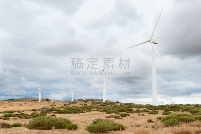 山,磨坊,发电站,升压站,可持续生活方式,风轮机,风力,天空,风,水平画幅