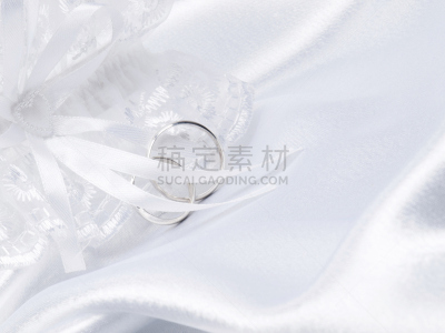 白色,丝绸,花边,戒指,个人随身用品,吊袜带,新的,水平画幅,纺织品,银色
