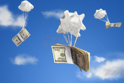 养老金,跳伞运动,降落伞,降落伞运动,天空,储蓄,水平画幅,无人,户外,线绳