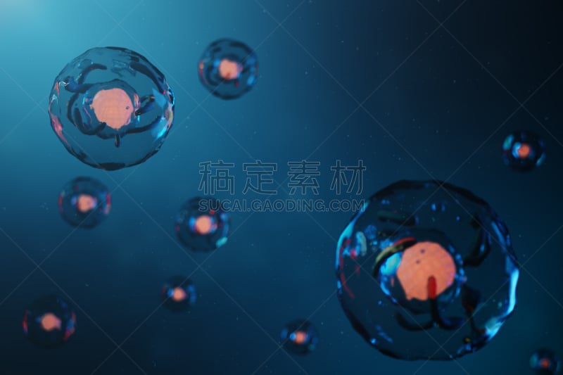 三维图形,科学,健康保健,绘画插图,细胞,植物细胞,活力,概念,生物,大群动物