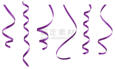 缎带,紫色,晚会彩带,横幅,水平画幅,无人,蝴蝶结,组物体,金属,想法